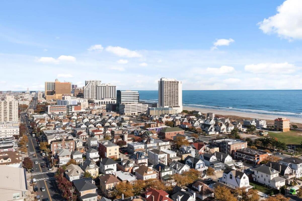 Modern 4Br 2Ba Apt Steps To The Beach Open Living Atlantic City Bagian luar foto